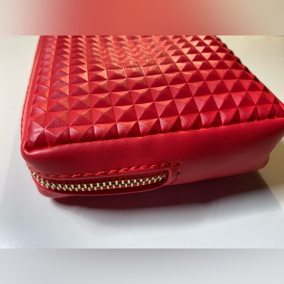 Valentino Hot Pink Lipstick Tote / Change Purse NWOT - Picture 8 of 9